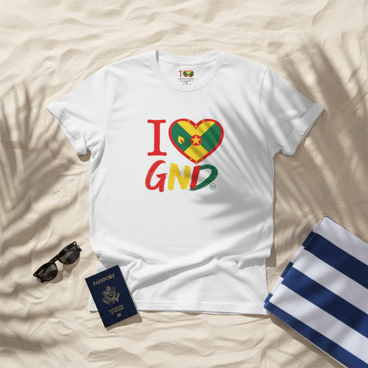 Adult I❤️GND Passport Shirt