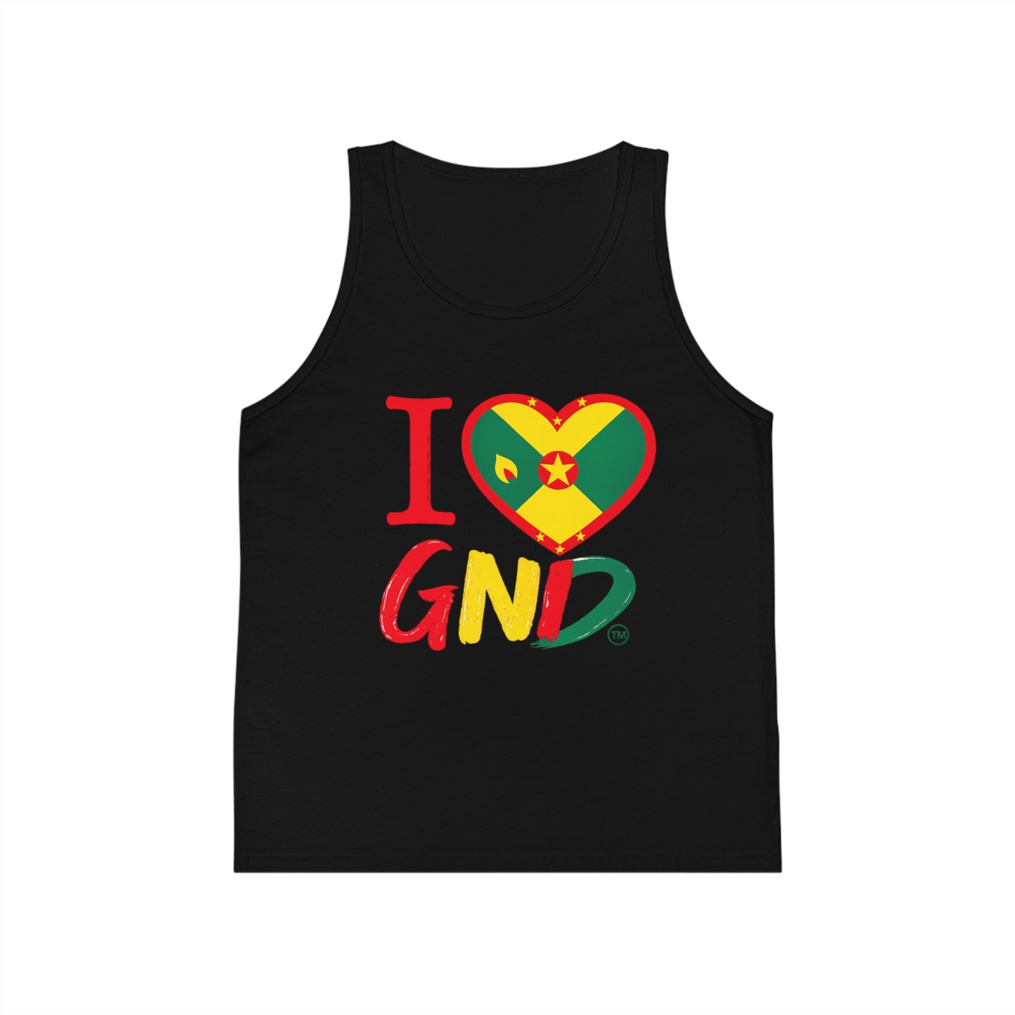 Kids I❤️GND Passport Tank Top